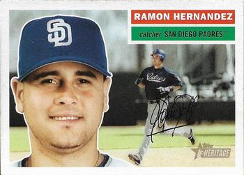 2005 Topps Heritage #290 Ramon Hernandez Front
