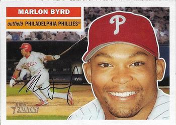 2005 Topps Heritage #291 Marlon Byrd Front