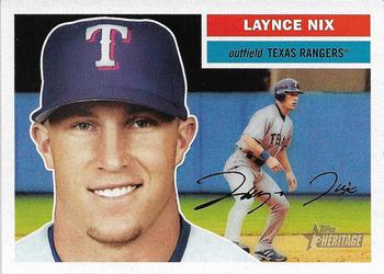 2005 Topps Heritage #344 Laynce Nix Front