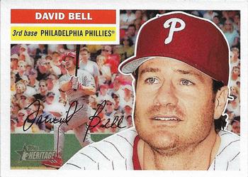 2005 Topps Heritage #366 David Bell Front