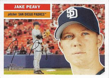 2005 Topps Heritage #377 Jake Peavy Front