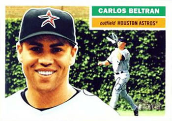 2005 Topps Heritage #261 Carlos Beltran Front