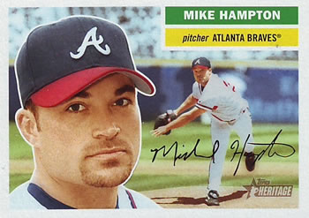 2005 Topps Heritage #270 Mike Hampton Front