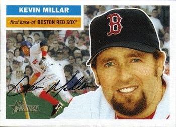 2005 Topps Heritage #307 Kevin Millar Front