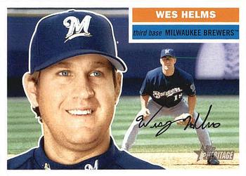 2005 Topps Heritage #26 Wes Helms Front