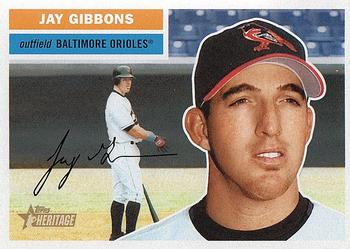 2005 Topps Heritage #35 Jay Gibbons Front