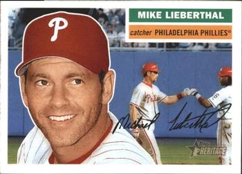 2005 Topps Heritage #46 Mike Lieberthal Front