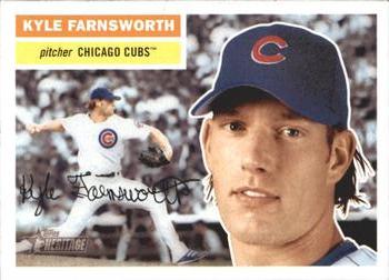 2005 Topps Heritage #204 Kyle Farnsworth Front