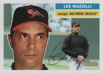 2005 Topps Heritage #229 Lee Mazzilli Front