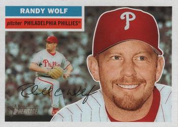 2005 Topps Heritage #240 Randy Wolf Front