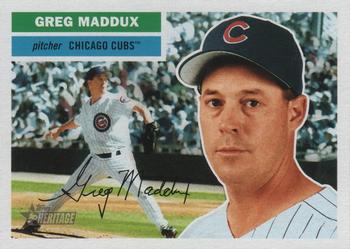 2005 Topps Heritage #276 Greg Maddux Front