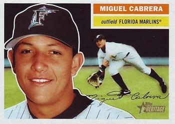 2005 Topps Heritage #314 Miguel Cabrera Front