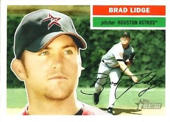 2005 Topps Heritage #437 Brad Lidge Front