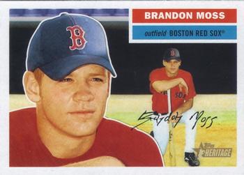 2005 Topps Heritage #445 Brandon Moss Front
