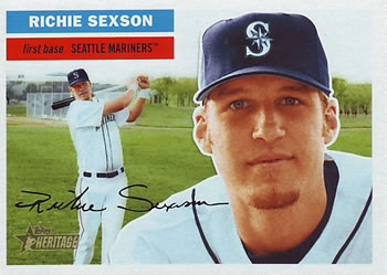 2005 Topps Heritage #52 Richie Sexson Front