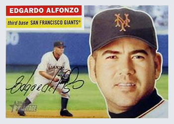 2005 Topps Heritage #78 Edgardo Alfonzo Front