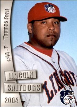 2004 Grandstand Lincoln Saltdogs #7 Thomas Ford Front