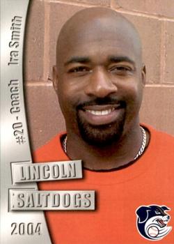 2004 Grandstand Lincoln Saltdogs #16 Ira Smith Front