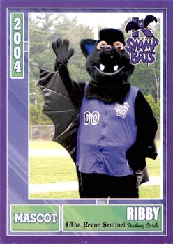 2004 Keene Swamp Bats #1 Ribby Front