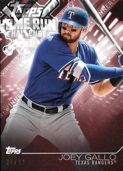 2018 Topps - Home Run Challenge Winners July (Red) #HRC-JG Joey Gallo Front