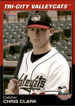2004 Choice Tri-City ValleyCats #9 Chris Clark Front