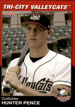 2004 Choice Tri-City ValleyCats #22 Hunter Pence Front