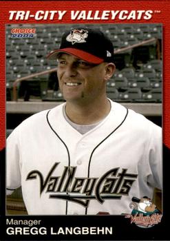 2004 Choice Tri-City ValleyCats #31 Gregg Langbehn Front