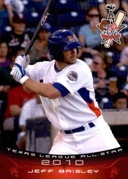 2010 Grandstand Texas League All-Stars South Division #2 Jeff Baisley Front