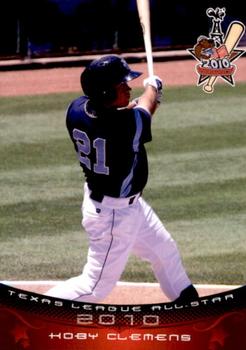 2010 Grandstand Texas League All-Stars South Division #9 Koby Clemens Front