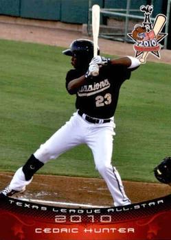 2010 Grandstand Texas League All-Stars South Division #15 Cedric Hunter Front