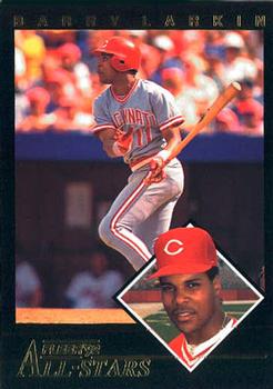 1992 Fleer - All-Stars #16 Barry Larkin Front