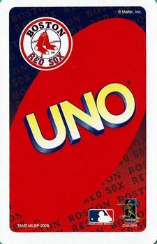 2006 UNO Boston Red Sox #B1 Bronson Arroyo Back