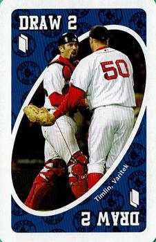 2006 UNO Boston Red Sox #BD Jason Varitek / Mike Timlin Front