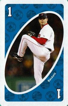 2007 UNO Boston Red Sox World Series Champions #B1 Josh Beckett Front