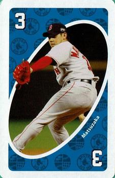 2007 UNO Boston Red Sox World Series Champions #B3 Daisuke Matsuzaka Front