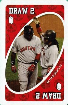 2007 UNO Boston Red Sox World Series Champions #RD David Ortiz / Manny Ramirez Front