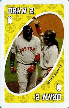 2007 UNO Boston Red Sox World Series Champions #YD David Ortiz / Manny Ramirez Front
