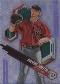2018 Bowman High Tek - Prospects Pattern 1 Purple Diffractor #PHT-PS Pavin Smith Front