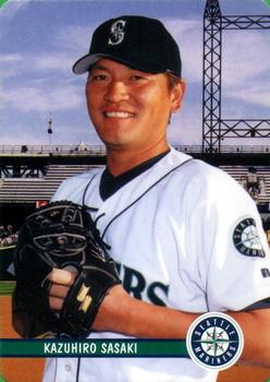 2002 Keebler Seattle Mariners SGA #7 Kazuhiro Sasaki Front