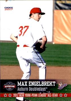 2017 Choice New York-Penn League All-Stars #8 Max Engelbrekt Front