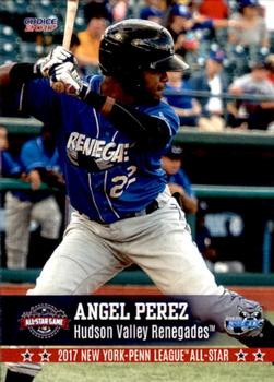2017 Choice New York-Penn League All-Stars #18 Angel Perez Front