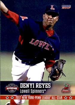 2017 Choice New York-Penn League All-Stars #24 Denyi Reyes Front