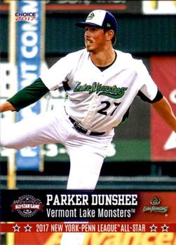 2017 Choice New York-Penn League All-Stars #27 Parker Dunshee Front