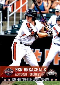 2017 Choice New York-Penn League All-Stars #31 Ben Breazeale Front