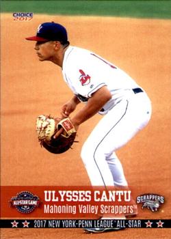 2017 Choice New York-Penn League All-Stars #41 Ulysses Cantu Front