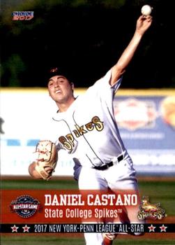 2017 Choice New York-Penn League All-Stars #43 Daniel Castano Front