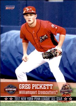 2017 Choice New York-Penn League All-Stars #50 Greg Pickett Front