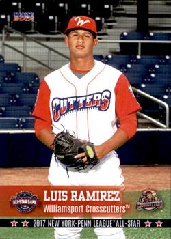 2017 Choice New York-Penn League All-Stars #51 Luis Ramirez Front