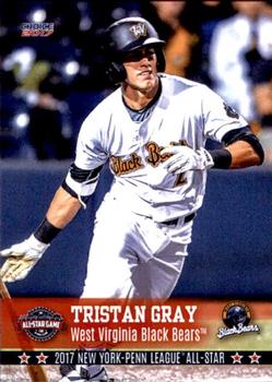 2017 Choice New York-Penn League All-Stars #54 Tristan Gray Front