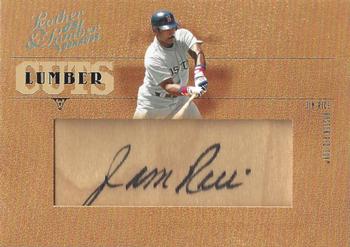 2005 Donruss Leather & Lumber - Lumber Cuts #LC-31 Jim Rice Front